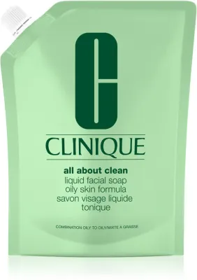 Clinique Liquid Facial Soap Oily Skin Formula - Жидкое мыло для жирной и смешанной кожи, 400 мл (CLK07732)