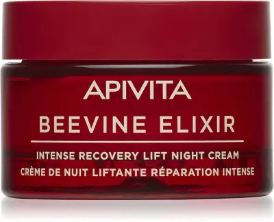 Apivita Beevine Elixir Night Cream - Укрепляющий ночной крем с омолаживающим действием, 50 мл