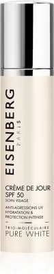 Крем для лица EISENBERG Pure White Creme de Jour SPF 50 дневной, увлажняющий, 50 мл