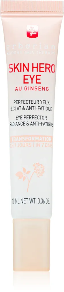 Erborian Skin Hero Eye Perfector - Увлажняющий флюид для области вокруг глаз против отеков и темных кругов, 10 мл