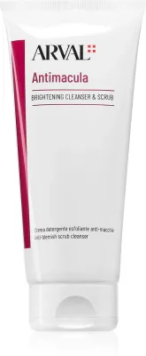 Arval Antimacula Brightening Cleanser & Scrub - Крем для очищения и пилинга с осветляющим эффектом, 200 мл
