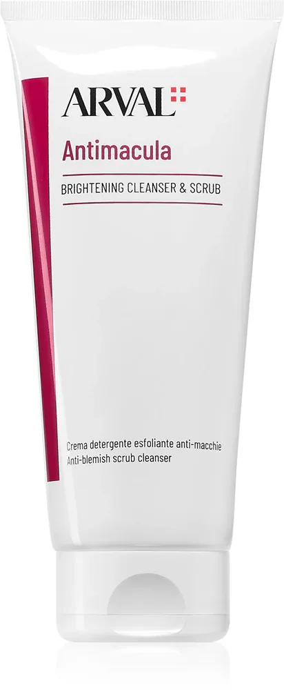 Arval Antimacula Brightening Cleanser & Scrub - Крем для очищения и пилинга с осветляющим эффектом, 200 мл