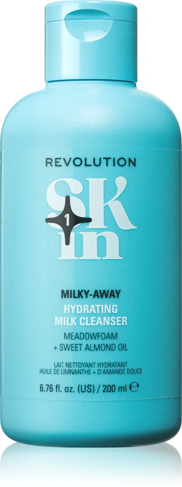 Revolution Skincare Happy Hydrate Meadowfoam Hydrating Milk Cleanser - Молочко для увлажнения и очищения, 200 мл