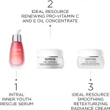 Darphin Ideal Resource Soothing Retexturizing Radiance Cream - Крем для лица, восстанавливающий для эффекта осветления и сглаживания кожи, 50 мл — фото 6
