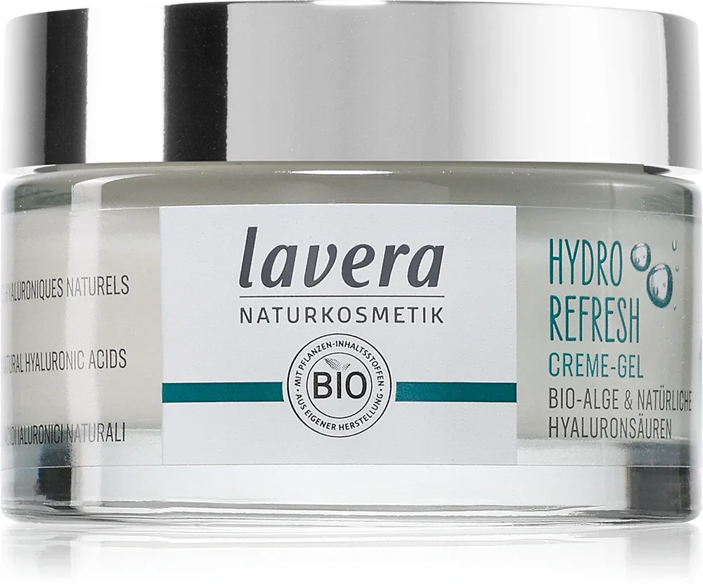 Lavera Hydro Refresh Creme-gel - Увлажняющий крем для лица, придающий коже сияющий вид, 50 мл