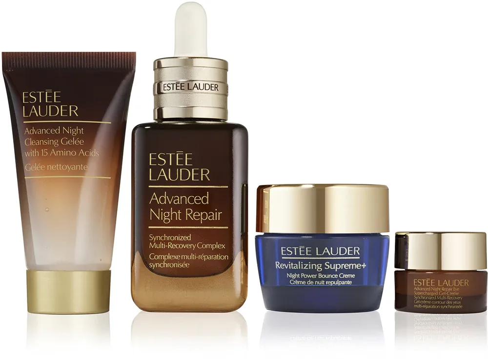 Estee Lauder Holiday The Lift And Glow Routine - Подарочный набор для комплексного ухода против морщин, 1 шт