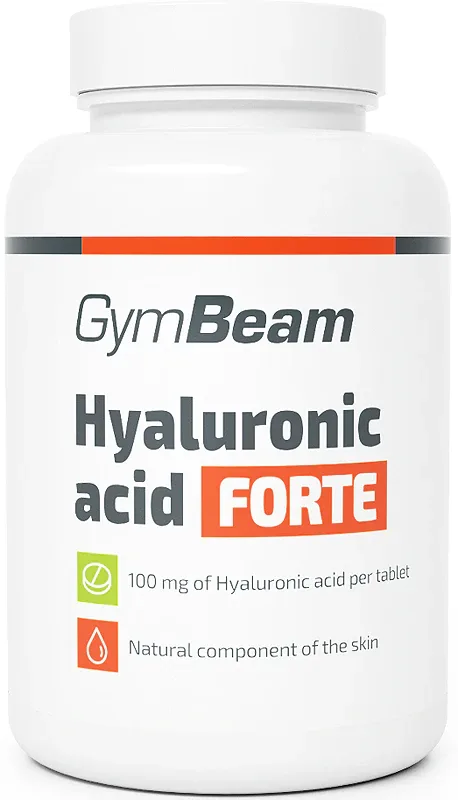 GymBeam Hyaluronic Acid Forte - Таблетки с гиалуроновой кислотой