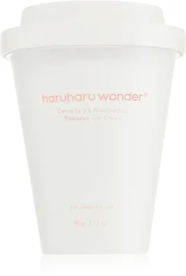 Haruharu Wonder Centella 5% Niacinamide Radiance Gel Cream - Легкий крем-гель для выравнивания тона кожи, 90 г