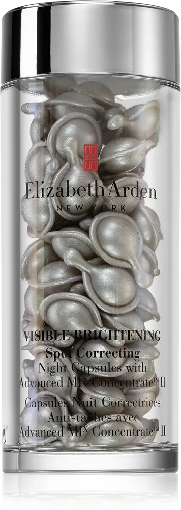 Elizabeth Arden Visible Brightening - Осветляющая сыворотка для лица на ночь в капсулах, 60 шт