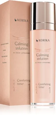 KORIKA HI-TECH LIPOSOME Calming solution Comforting toner - Тоник успокаивающий, 140 мл