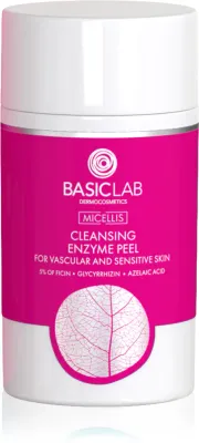 Пилинг для лица BasicLab Dermocosmetics Micellis энзимный, с азелаиновой кислотой, 35 г
