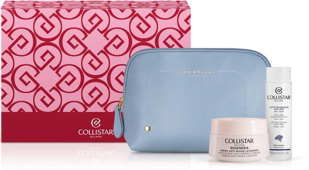 Collistar Rigenera Smoothing Anti-Wrinkle Cream Face And Neck Gift Set - Подарочный набор для лица