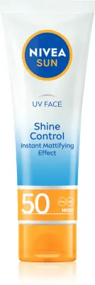 Крем NIVEA SUN UV FACE солнцезащитный, SPF 50, матирующий, 50 мл SPF 50