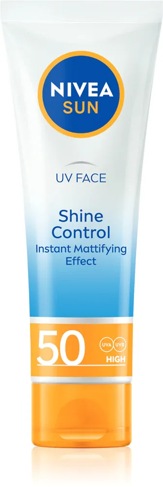 Крем NIVEA SUN UV FACE солнцезащитный, SPF 50, матирующий, 50 мл SPF 50
