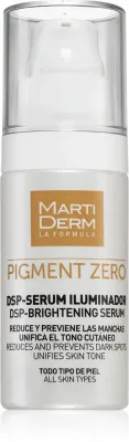 MartiDerm Pigment Zero DSP-Brightening Serum - Сыворотка для лица, корректирующая и осветляющая пигментные пятна, 30 мл