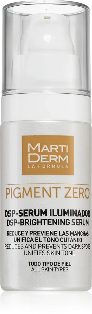 MartiDerm Pigment Zero DSP-Brightening Serum - Сыворотка для лица, корректирующая и осветляющая пигментные пятна, 30 мл