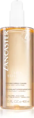 Lancaster Skin Essentials Refreshing Express Cleanser - Очищающий жидкий средство для лица и области вокруг глаз, 400 мл