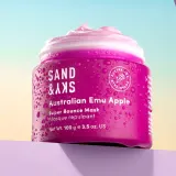 Sand & Sky Australian Emu Apple Super Bounce Mask - Увлажняющая и осветляющая маска для лица, 100 г — фото 3