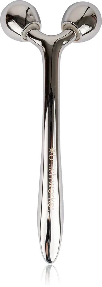 Brushworks Face Sculpting Zinc Roller - ролик для массажа лица, 1 шт
