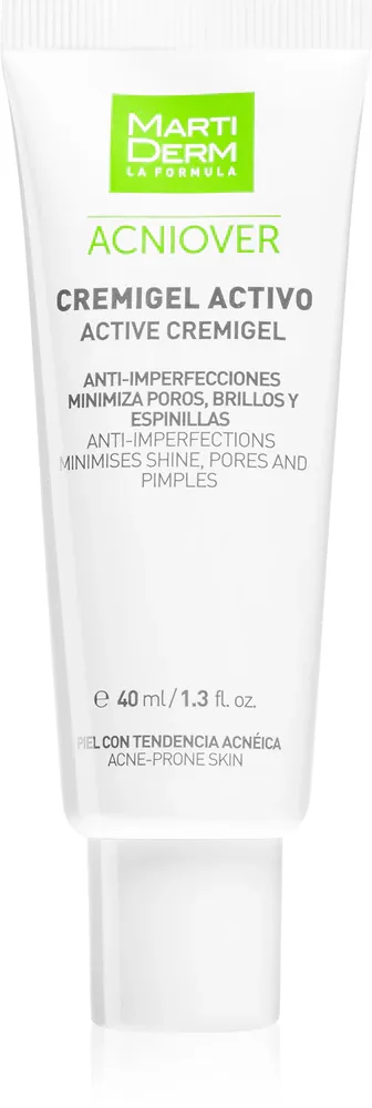 MartiDerm Acniover Active Cremigel - Гель-крем против несовершенств кожи с акне, 40 мл