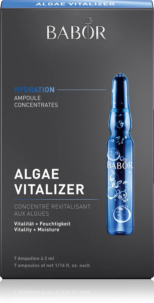 BABOR Ampoule Concentrates Algae Vitalizer - Увлажняющая сыворотка для лица Витализирующая, 7 мл