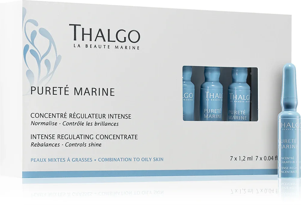 Thalgo Purete Marine Intense Regulating Concentrate - Концентрат для жирной и комбинированной кожи, 7 мл