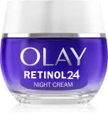 Olay Retinol 24 Night Cream - Увлажняющий и восстанавливающий ночной крем с витамином Е, 50 мл — фото 1