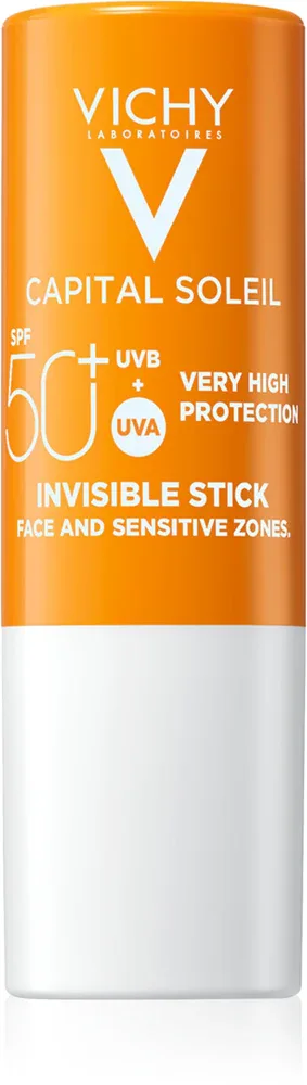 Vichy Capital Soleil Ideal Soleil - Защитный стик для чувствительных участков SPF 50+, 9 г