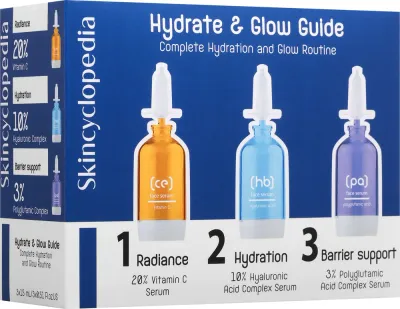 Skincyclopedia Hydrate & Glow Guide - Инновационный увлажняющий набор