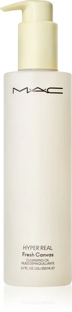MAC Cosmetics Hyper Real Fresh Canvas Cleansing Oil - Нежное масло для снятия макияжа, 200 мл