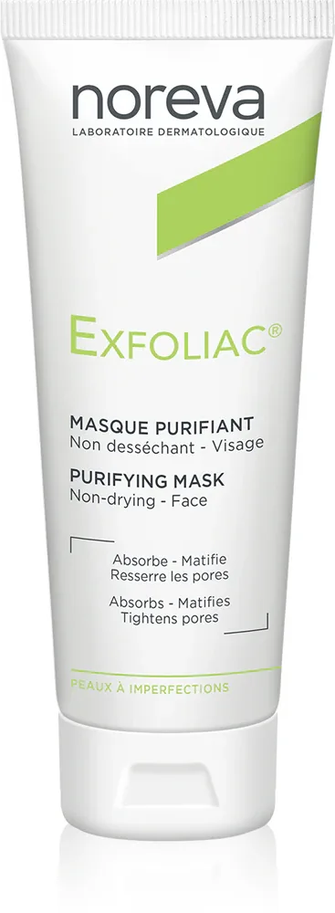 Noreva Exfoliac Purifying Mask - Маска очищающая для проблемной кожи, 50 мл