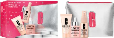Clinique Holiday Glow All Over - Праздничный набор подарочный для обезвоженной кожи, 1 шт