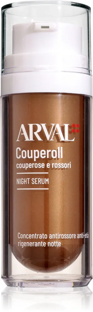 Arval Couperoll Night Serum - Сыворотка для лица против покраснений ночная, 30 мл