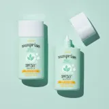ETUDE Sunprise Mild Airy Finish - Минеральный защитный флюид для лица SPF 50+, 55 мл — фото 5