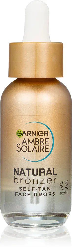 Garnier Ambre Solaire Natural Bronzer - Самозагар для лица - капли, 30 мл