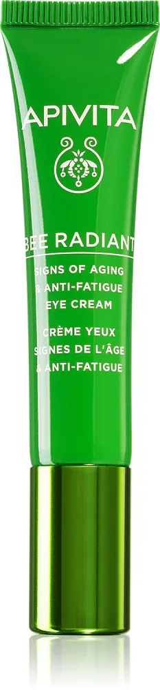 Apivita Bee Radiant Eye Cream - Крем для глаз, корректирующий темные круги и морщины