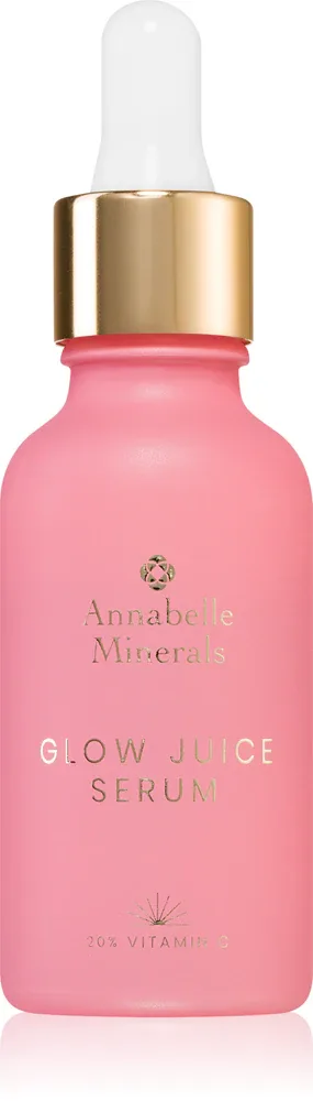 Annabelle Minerals Glow Juice Serum - Сыворотка для лица с витамином C, осветляющая, 30 мл