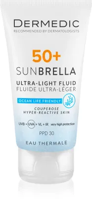 Dermedic Sunbrella - Эмульсия для загара SPF 50+ dla cery wrażliwej, 40 мл