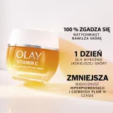 Olay Vitamin C + AHA Day Gel Cream - Увлажняющий крем-гель для лица, 50 мл — фото 2