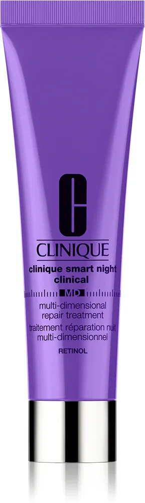 Clinique Smart Night Clinical MD Multi-Dimensional Repair Treatment - Крем для лица с ретинолом для ночного ухода, 30 мл