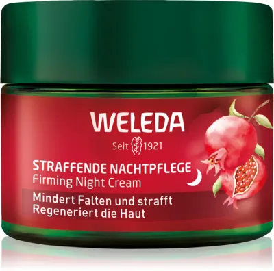Weleda Pomegranate - Укрепляющий ночной крем с пептидами мака, 40 мл