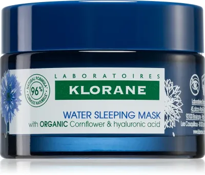 Klorane Cornflower Organic - Ночной крем с гиалуроновой кислотой, 50 мл