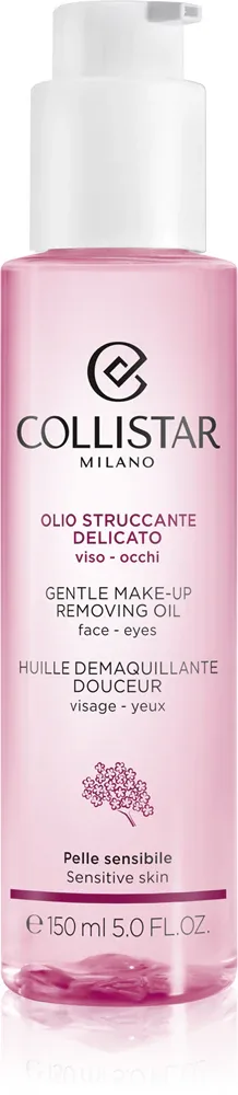 Масло для снятия макияжа Collistar Gentle Make-up Removing Oil двухфазное, для глаз, 150 мл