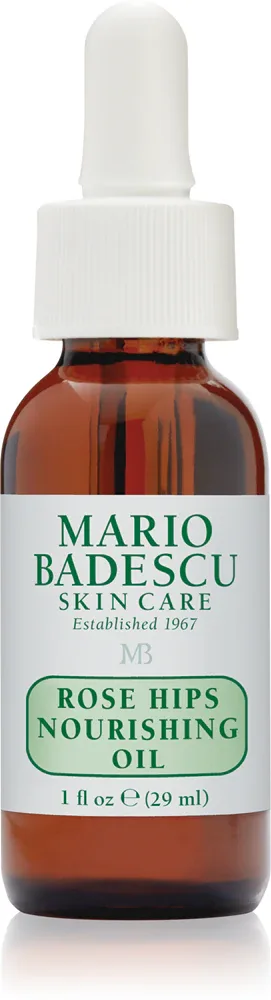 Mario Badescu Rose Hips Nourishing Oil - Антиоксидантное масляное сыворотка для лица с шиповниковым маслом, 29 мл