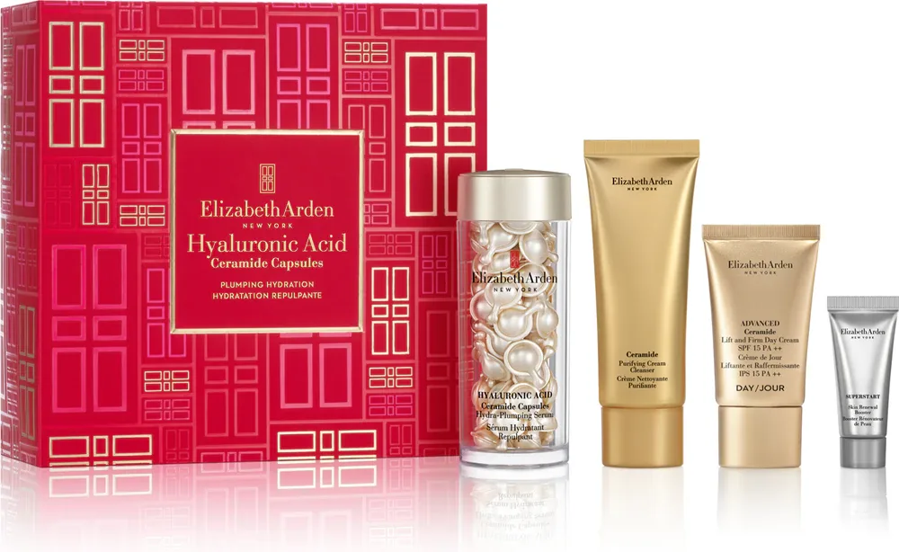 Elizabeth Arden Hyaluronic Acid Ceramide Capsules Hydra-Plumping Serum - Подарочный набор для женщин
