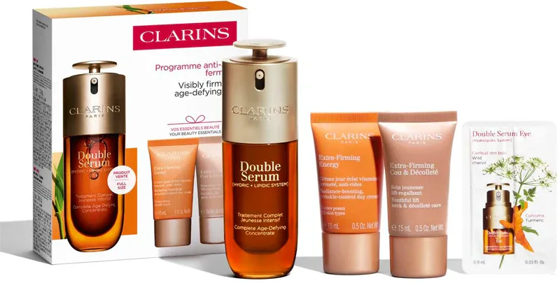 Clarins Double Serum & Extra Firming Set - Подарочный набор для зрелой кожи