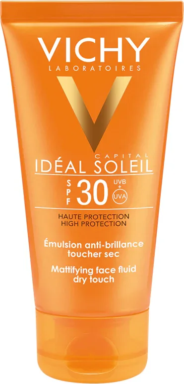 Vichy Capital Soleil - Матирующий защитный флюид для лица SPF 30, 50 мл