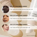 Nudestix Nudeskin Hydra-Peptide Lip Butter Tint Set - Подарочный набор для губ, 1 шт — фото 4