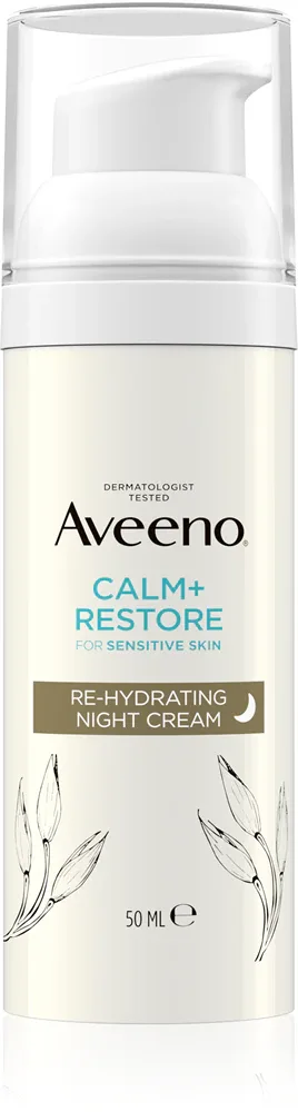 Aveeno Calm + Restore - Увлажняющий ночной крем, 50 мл