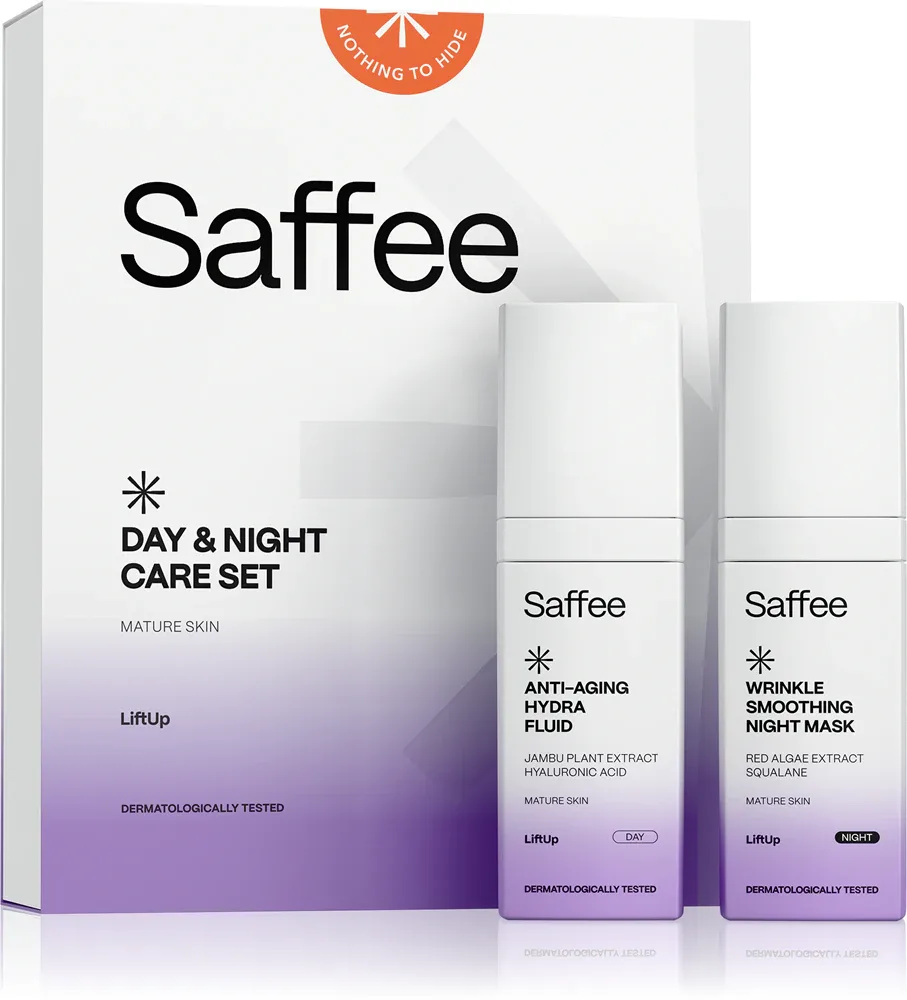 Saffee LiftUp Day & Night Care Set - Крем против морщин